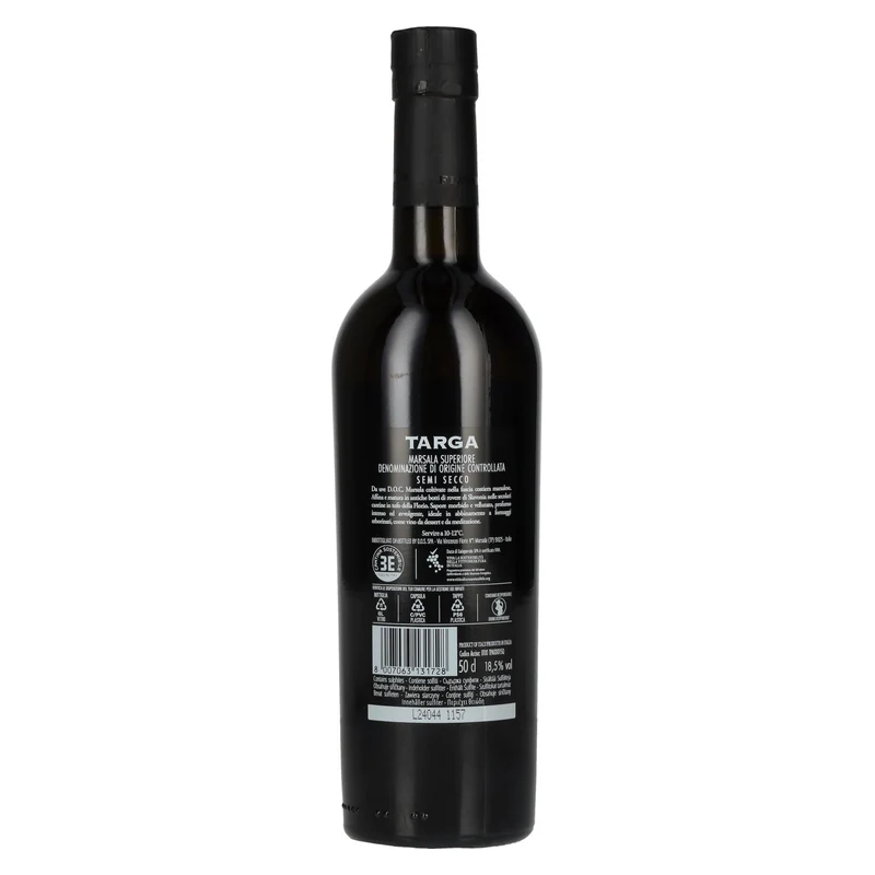 Cantine Florio TARGA Marsala Superiore Semisecco 2019 18,5% Vol. 0,5l