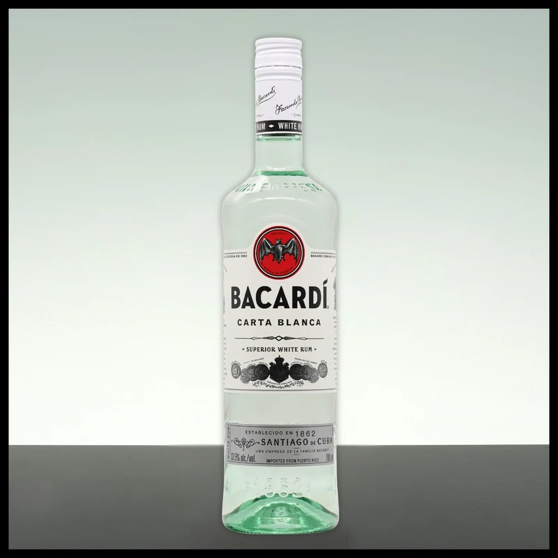 Bacardi Carta Blanca Superior White Rum 0,7L - 37,5% Vol.