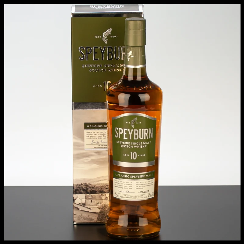 Speyburn 10 YO Speyside Single Malt Whisky 0,7L - 40% Vol.