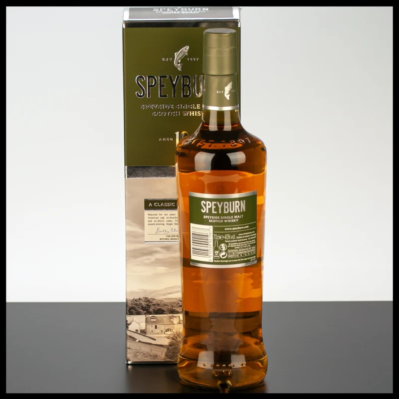 Speyburn 10 YO Speyside Single Malt Whisky 0,7L - 40% Vol.