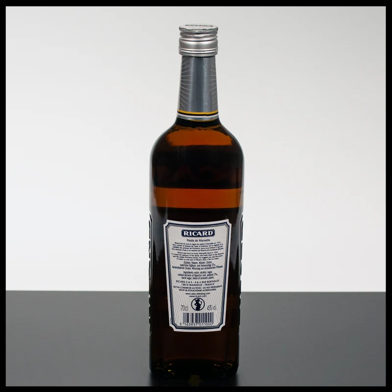 Ricard Pastis de Marseille 0,7L - 45% Vol.