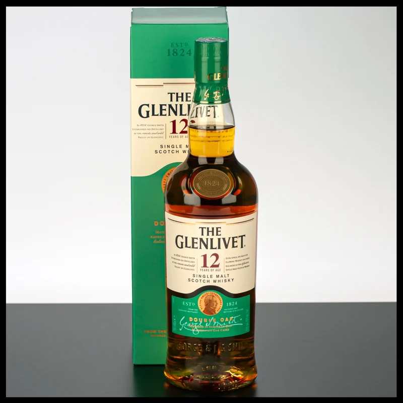The Glenlivet 12 YO Single Malt Whisky 0,7L - 40% Vol.