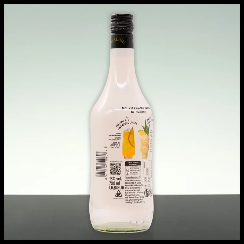 Malibu Coconut 0,7L - 18% Vol.