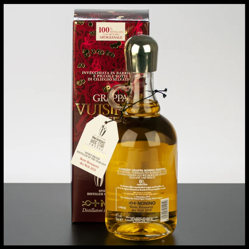 Nonino Grappa Vuisinar Riserva 0,7L - 41% Vol.