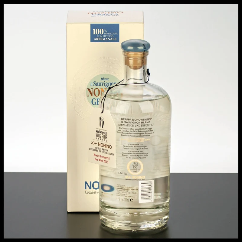 Nonino Grappa Sauvignon Blanc Monovitigno 0,7L - 41% Vol.