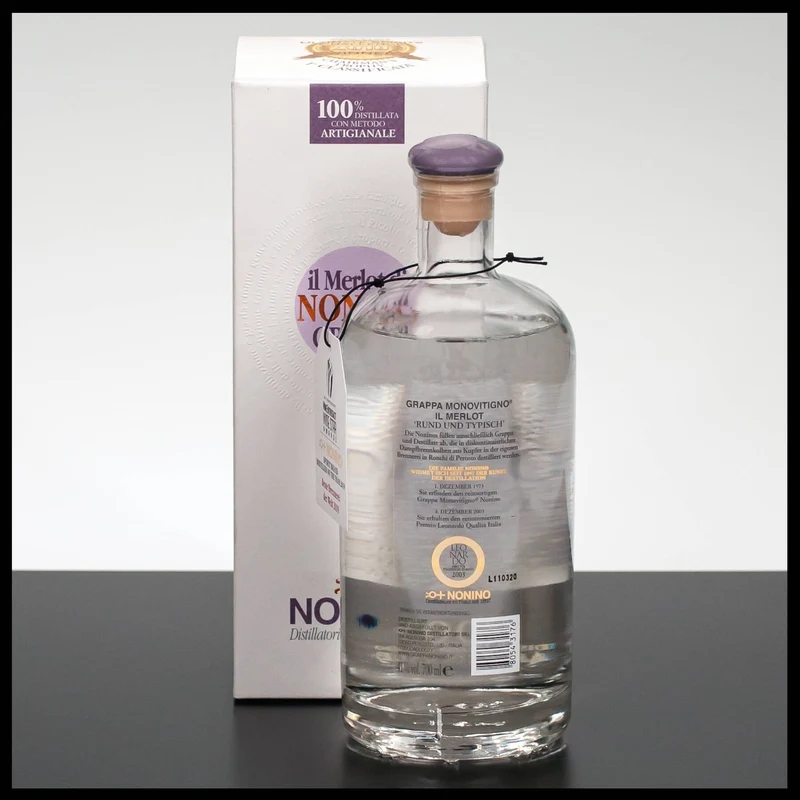 Nonino Grappa Merlot 0,7L - 41% Vol.