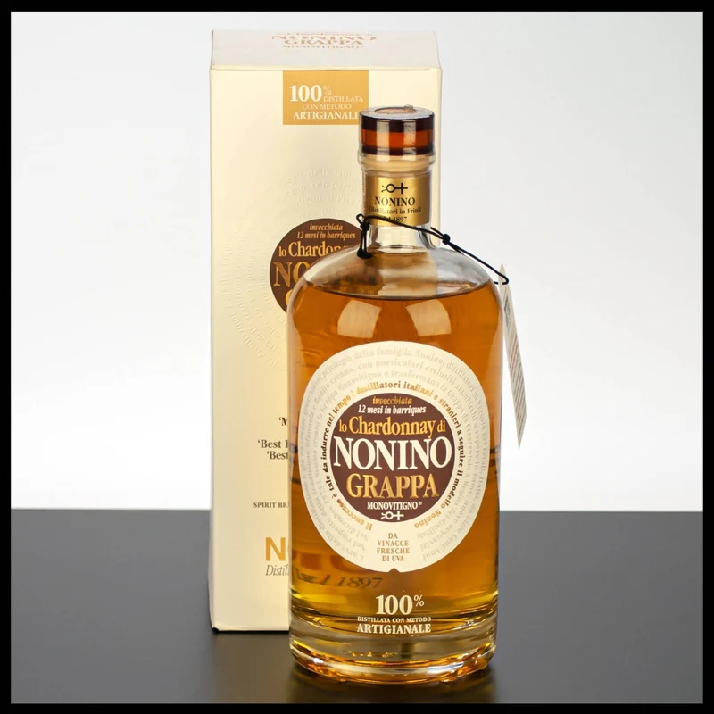 Nonino Grappa Lo Chardonnay Barrique Monovitigno 0,7L - 41% Vol.