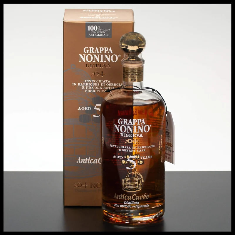 Nonino Grappa 5 YO Antica Cuvée 0,7L - 43% Vol.