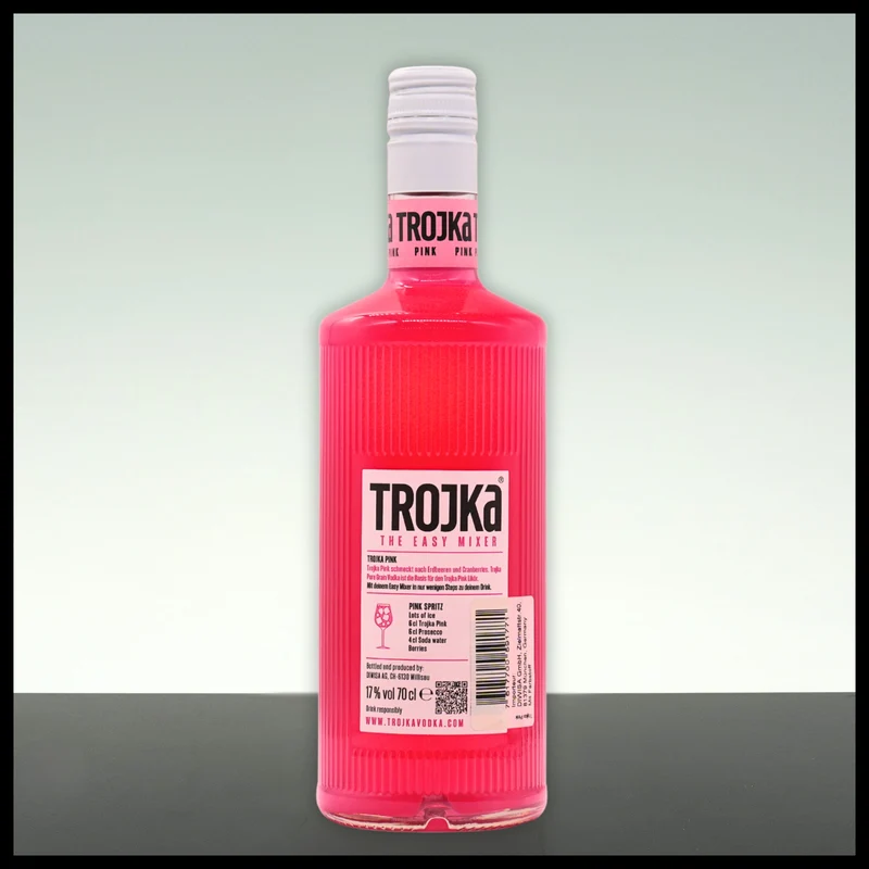 Trojka Vodka Pink Likör 0,7L - 17% Vol.