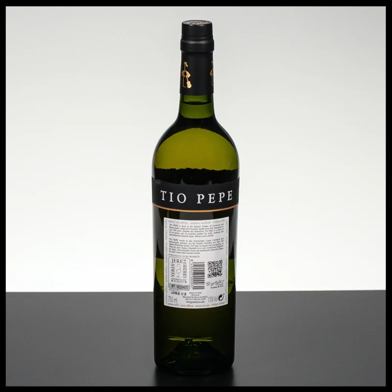 Tio Pepe Fino Muy Seco Palomino Fino Sherry 0,75L - 15% Vol.