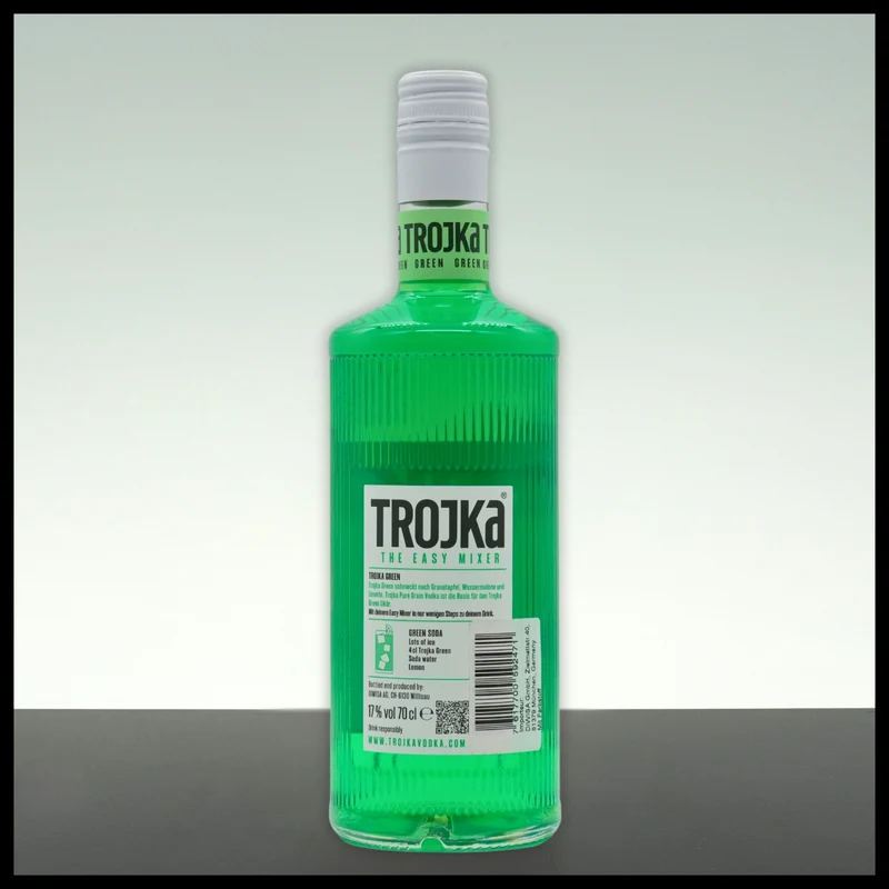 Trojka Vodka Green Likör 0,7L - 17% Vol.