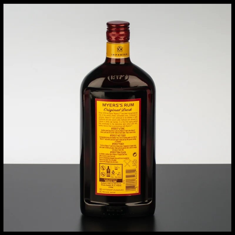 Myers's Original Dark Rum 0,7L - 40% Vol.