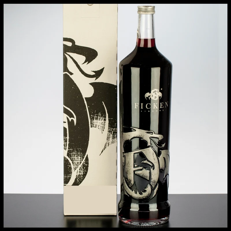 Ficken Likör Drachenflasche 3L - 15% Vol.