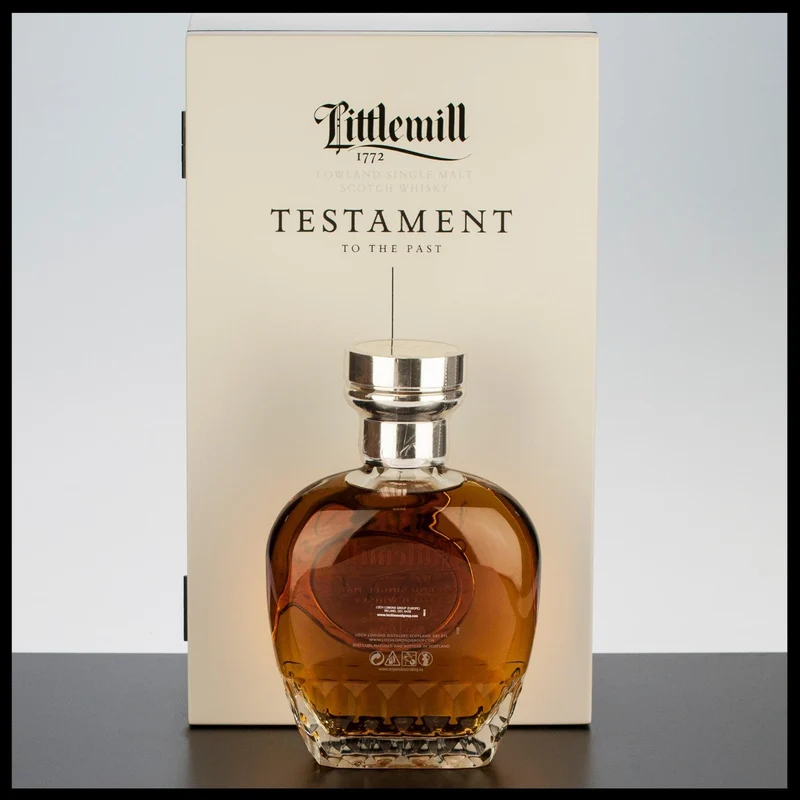 Littlemill Testament 44 YO Single Malt Whisky 0,7L - 50,4% Vol.