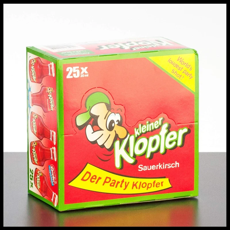Kleiner Klopfer Sauerkirsch 25x 0,02L - 16% Vol.
