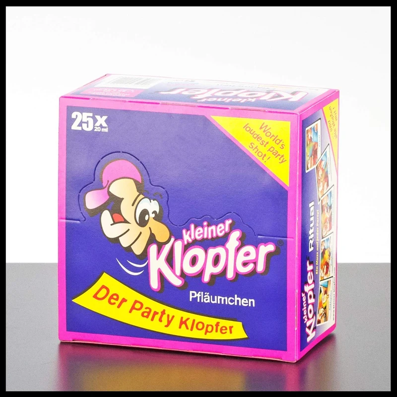 Kleiner Klopfer Pfläumchen 25x 0,02L - 17% Vol.