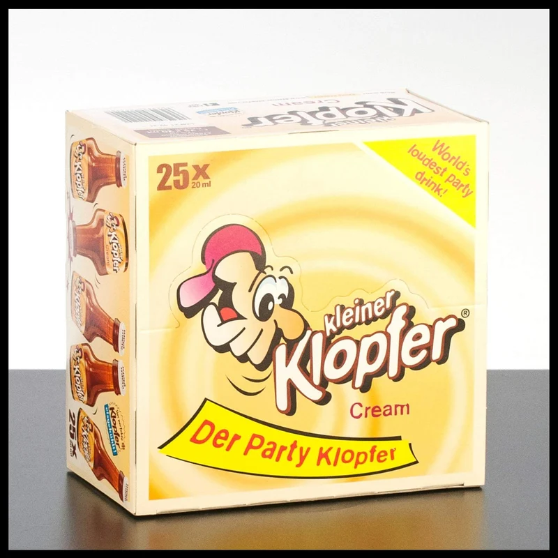 Kleiner Klopfer Cream 25x 0,02L - 17% Vol.