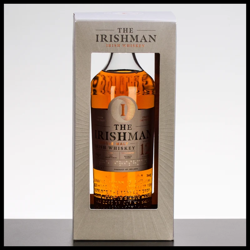 The Irishman 12 YO Single Malt Irish Whiskey 0,7L - 43% Vol.