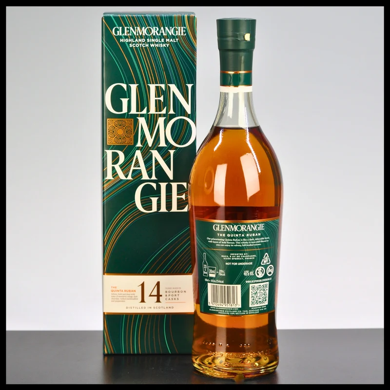 Glenmorangie The Quinta Ruban 14 YO Single Malt Whisky 0,7L - 46% Vol.