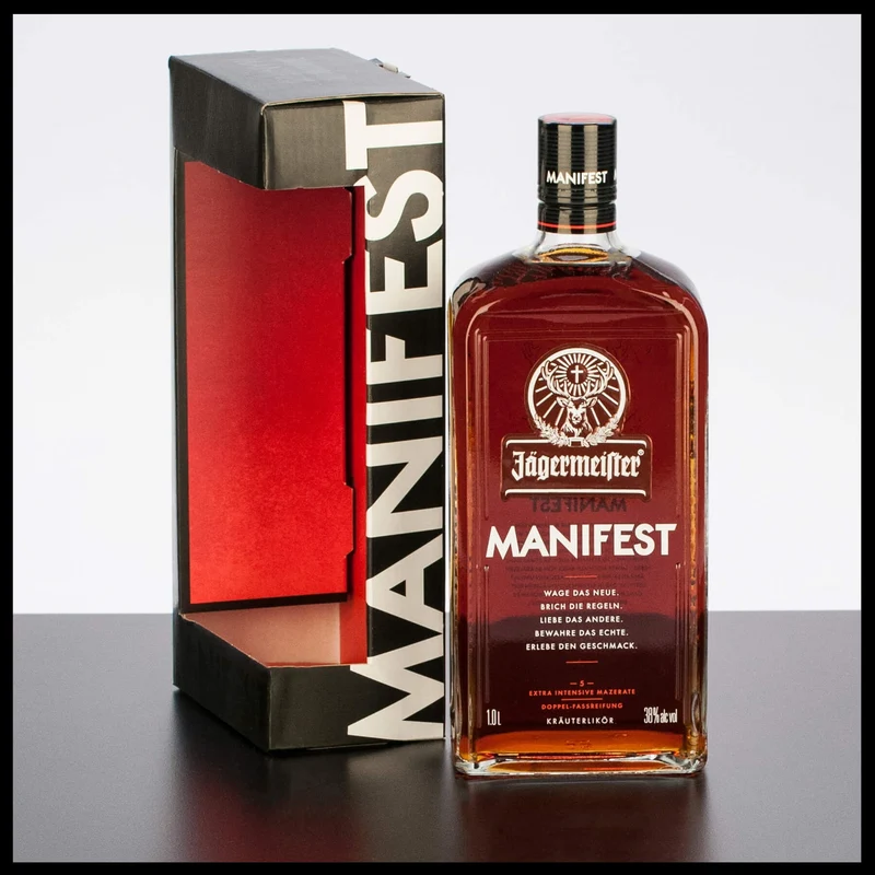 Jägermeister Manifest 1L - 38% Vol.