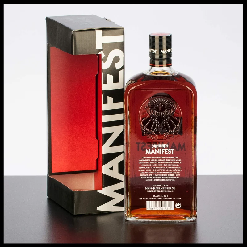 Jägermeister Manifest 1L - 38% Vol.