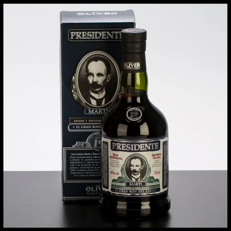 Presidente Marti 19 YO Rum 0,7L - 40% Vol.