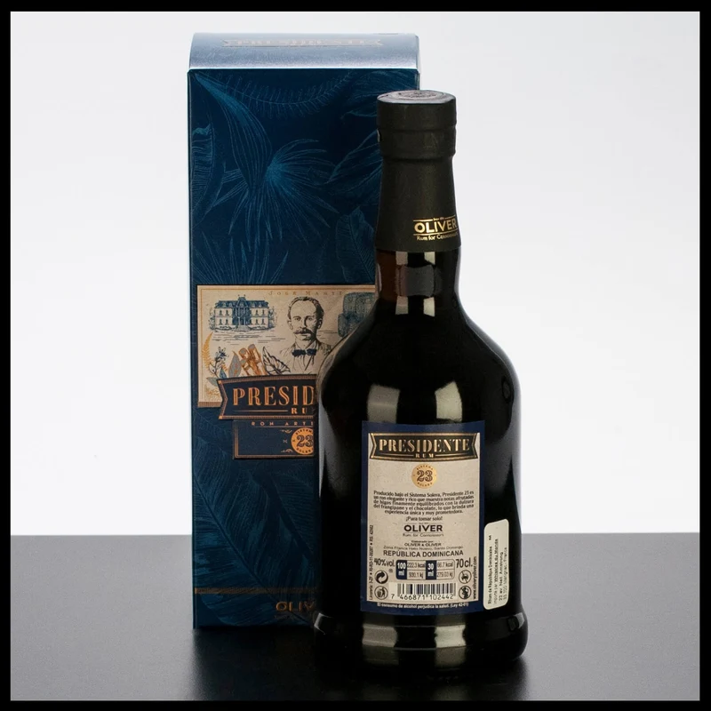 Presidente Marti 23 YO Rum 0,7L - 40% Vol.