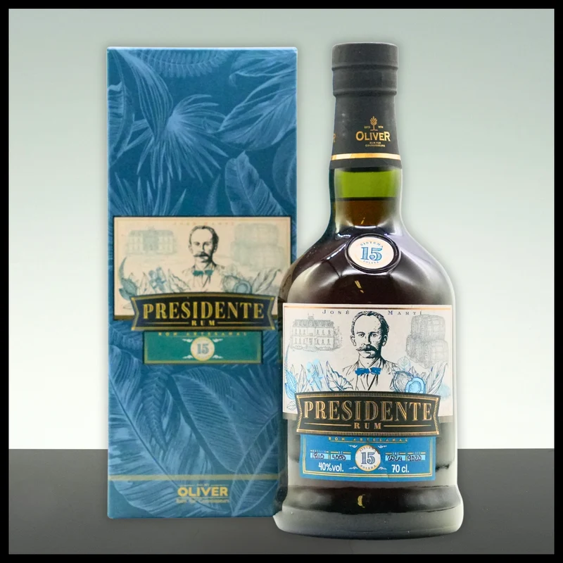 Presidente Marti 15 YO Rum 0,7L - 40% Vol.