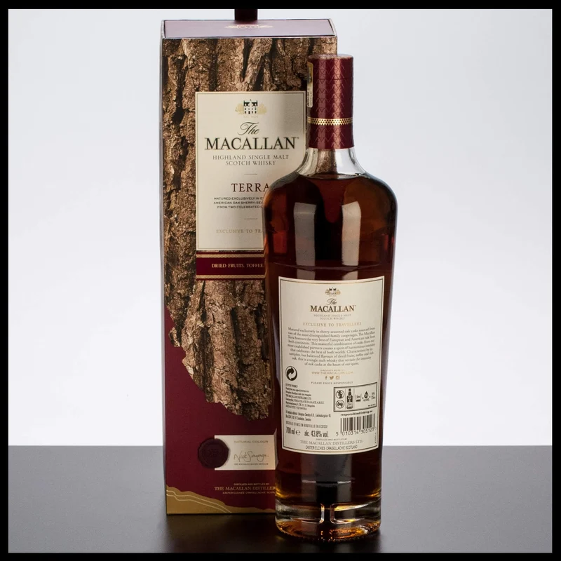 Macallan Terra Highland Single Malt Whisky 0,7L - 43,8% Vol.