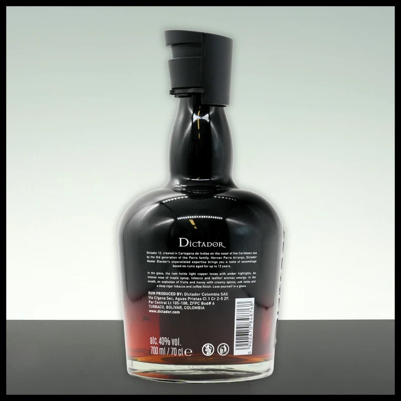 Dictador 12 YO Rum 0,7L - 40% Vol.