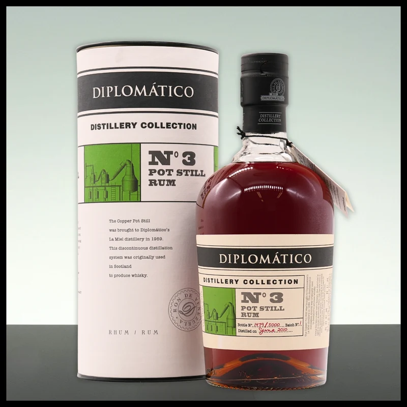 Diplomatico Rum Distillery Collection No. 3 0,7L - 47% Vol.