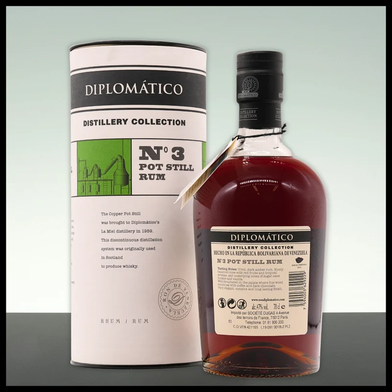 Diplomatico Rum Distillery Collection No. 3 0,7L - 47% Vol.