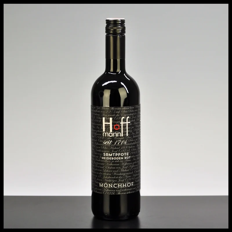 Hoffmann Heideboden Rot "Samtpfote" 0,75L - 14% Vol.
