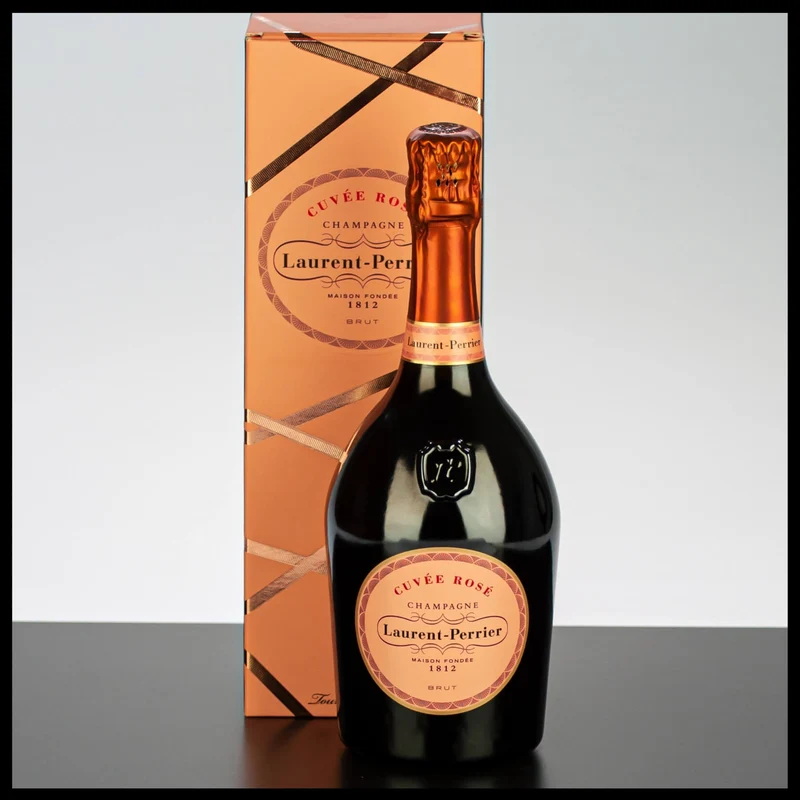 Laurent Perrier Cuvée Rosé Brut mit Geschenkkarton 0,75L - 12% Vol.
