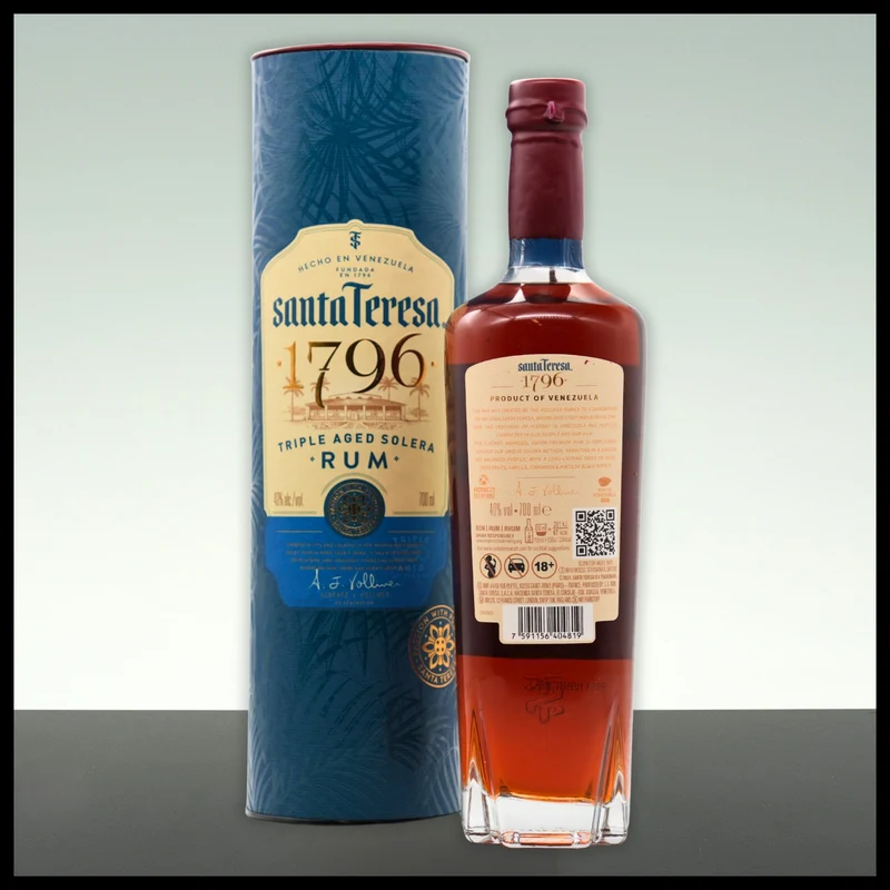 Santa Teresa 1796 Solera Rum 0,7L - 40% Vol.