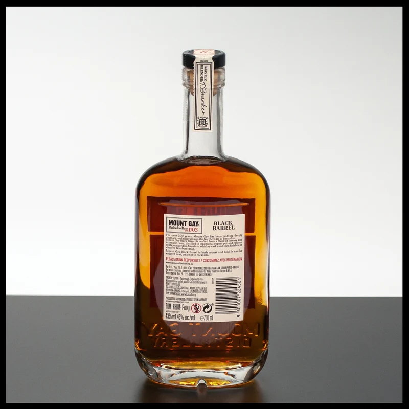 Mount Gay Black Barrel Rum 0,7L - 43% Vol.