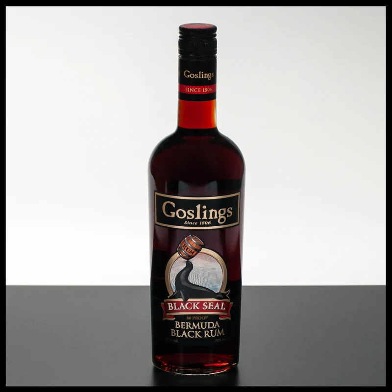 Goslings Black Seal 80 Proof Bermuda Black Rum 0,7L - 40% Vol.