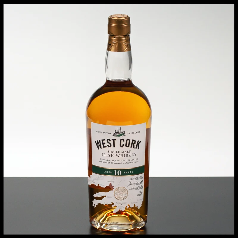 West Cork 10 YO Irish Whiskey 0,7L - 40% Vol.