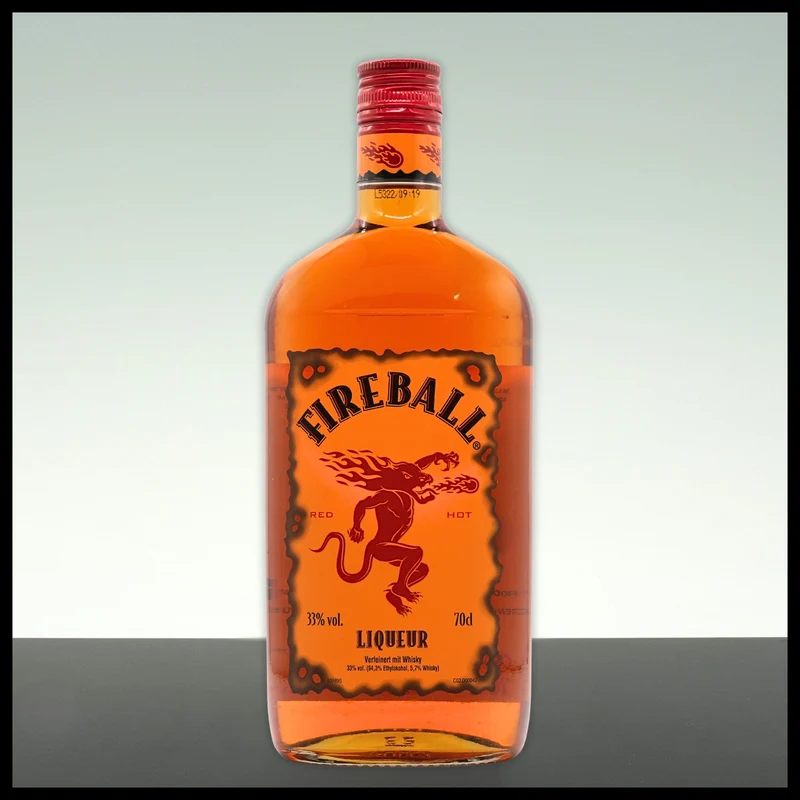 Fireball Whiskylikör 0,7L - 33% Vol.