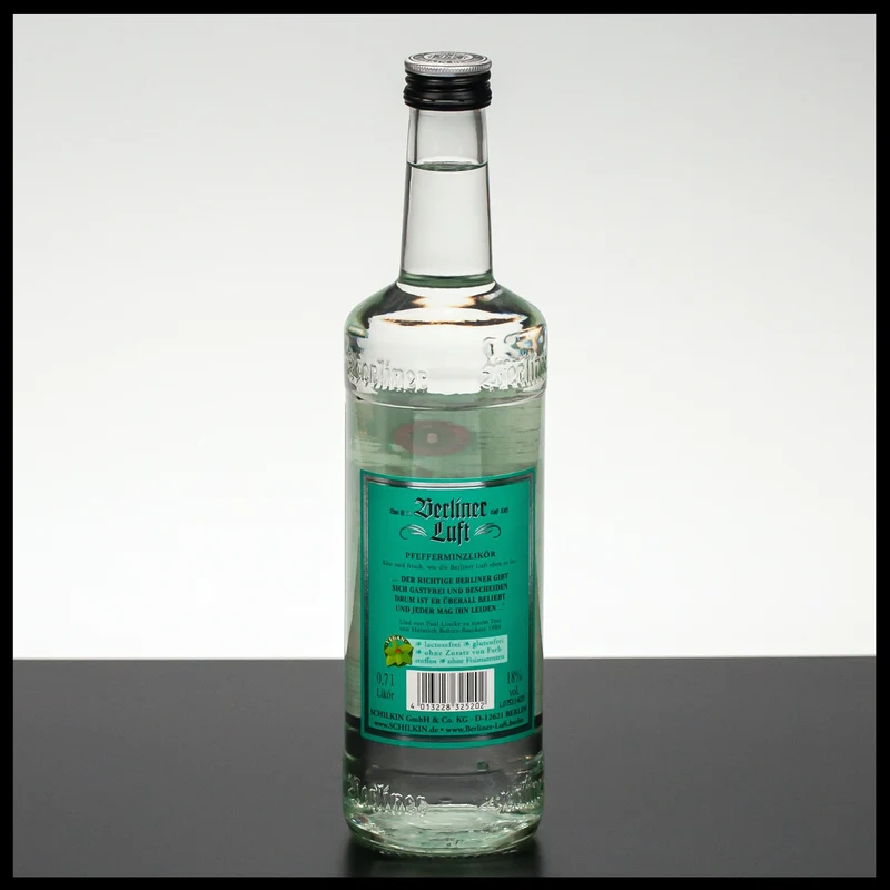 Berliner Luft Pfefferminzlikör 0,7L - 18% Vol.