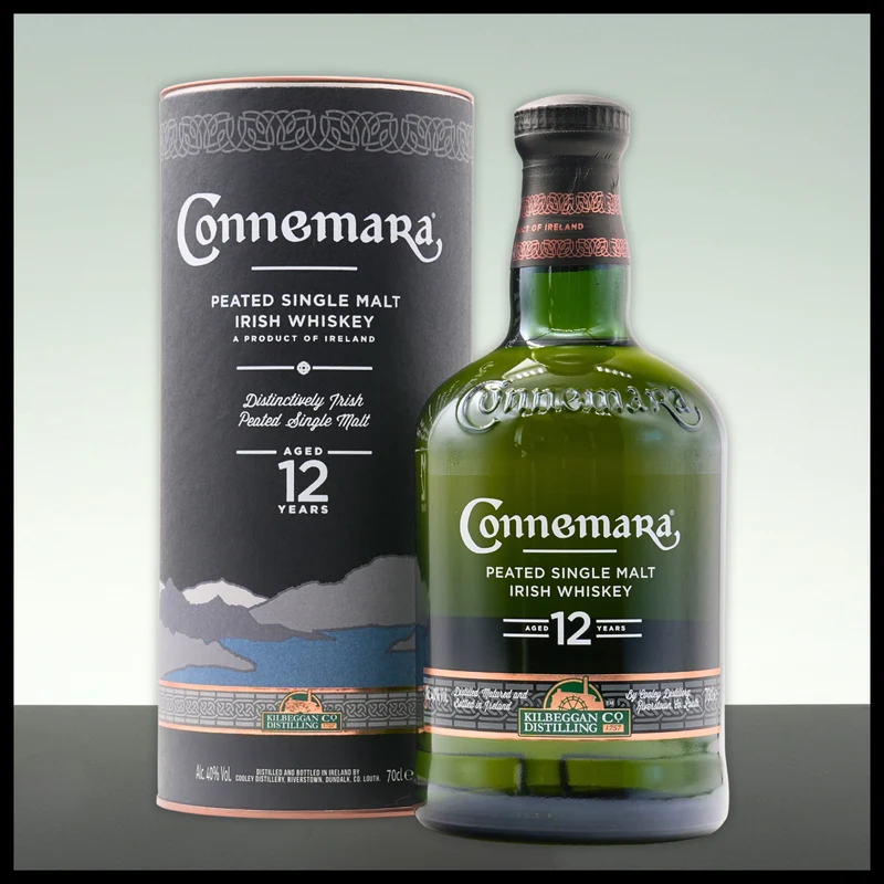 Connemara 12 YO Peated Irish Whiskey 0,7L - 40% Vol.