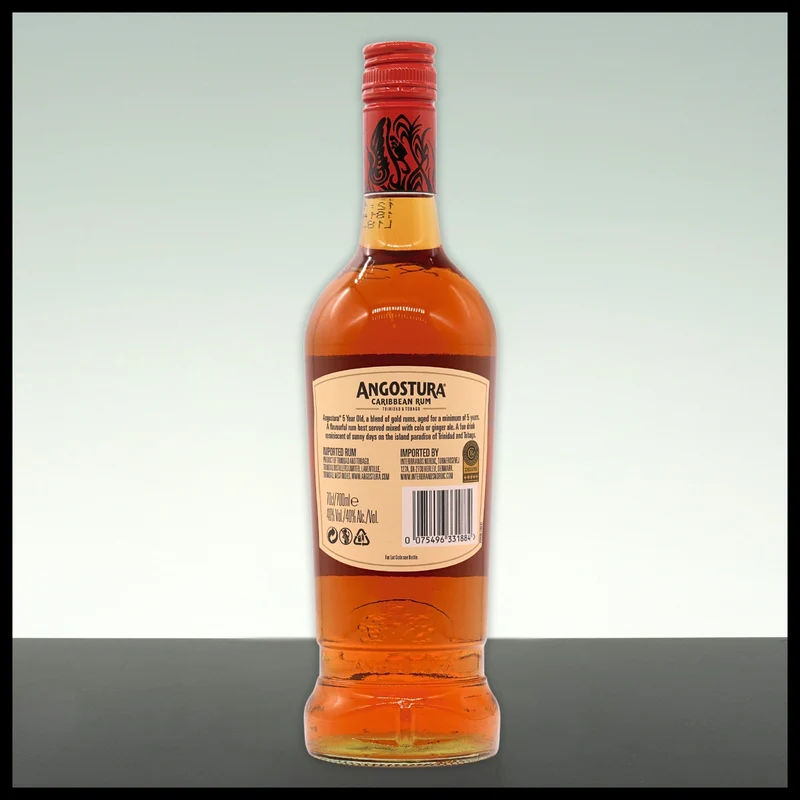 Angostura 5 YO Gold Rum 0,7L - 40% Vol.