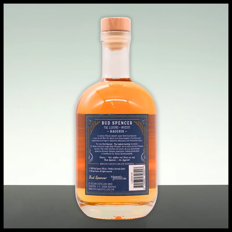 Bud Spencer The Legend Single Malt Whisky Rauchig 0,7L - 49% Vol.