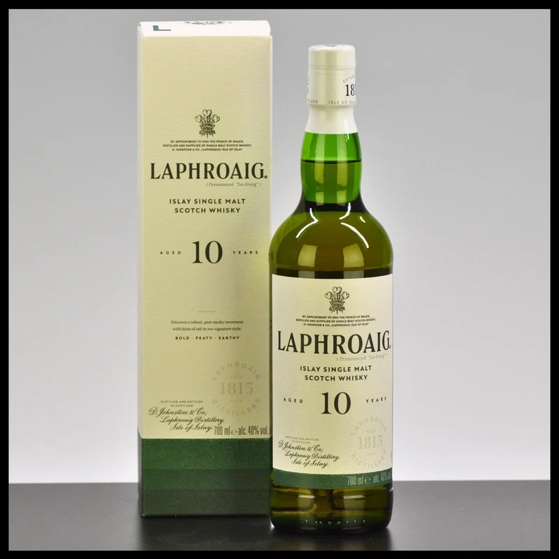 Laphroaig 10 YO Islay Single Malt Whisky 0,7L - 40% Vol.