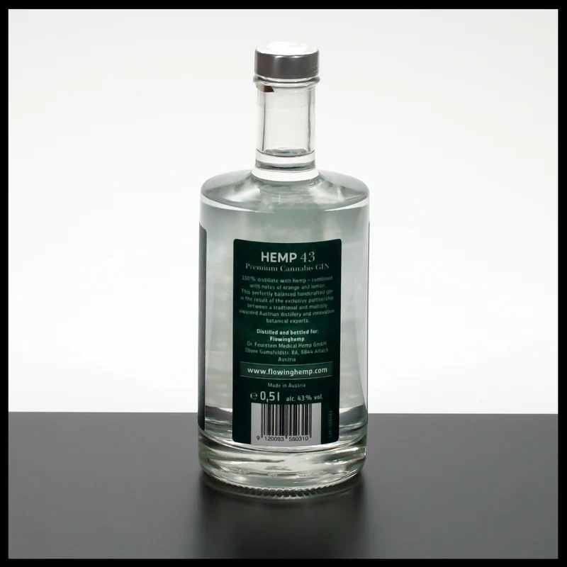 Hemp 43 Premium Gin 0,5L - 43% Vol.