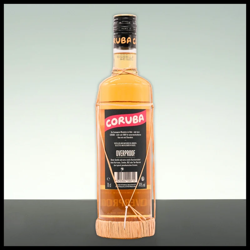 Coruba Overproof Jamaica Rum 0,7L - 74% Vol.