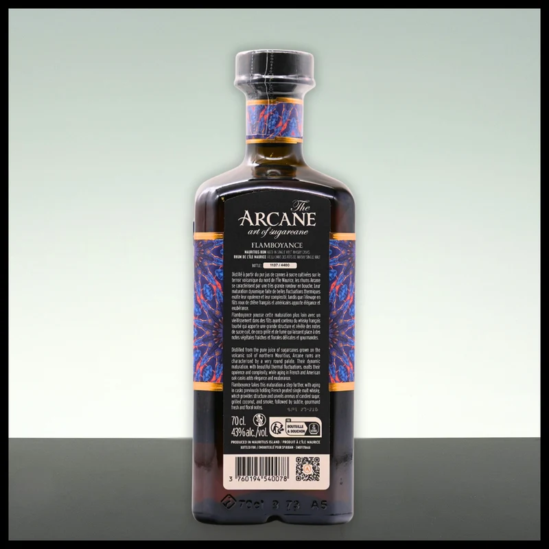 Arcane Flamboyance Single Cask Rum 0,7L - 40% Vol.