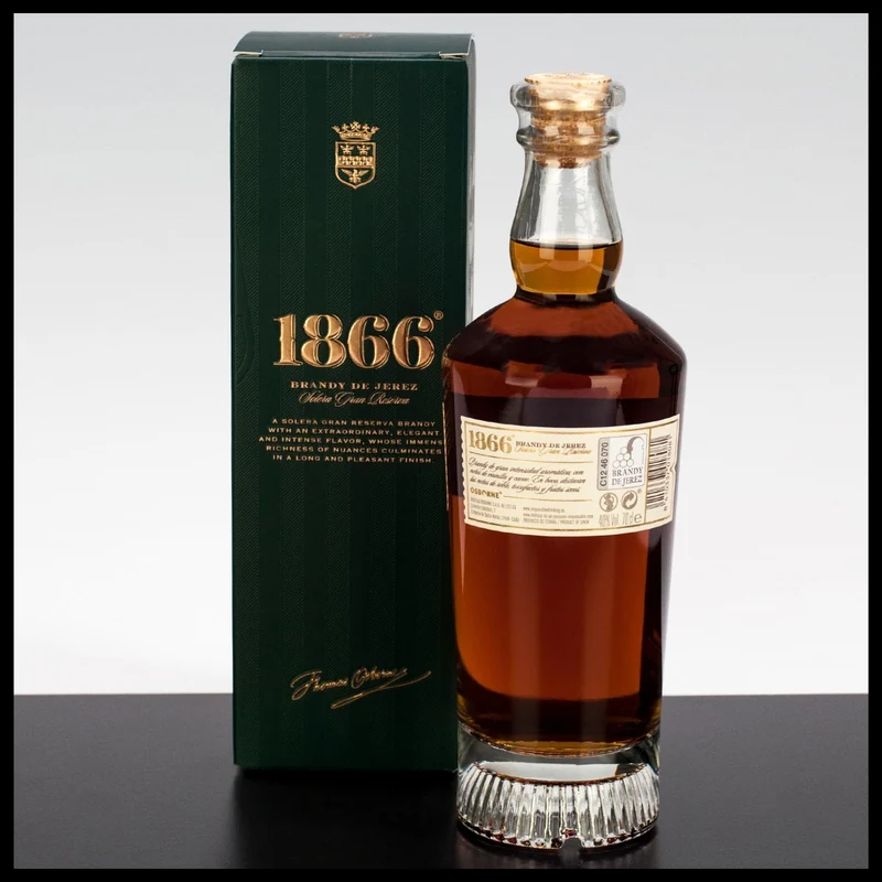 1866 Solera Gran Reserva Brandy de Jerez 0,7L - 40% Vol.