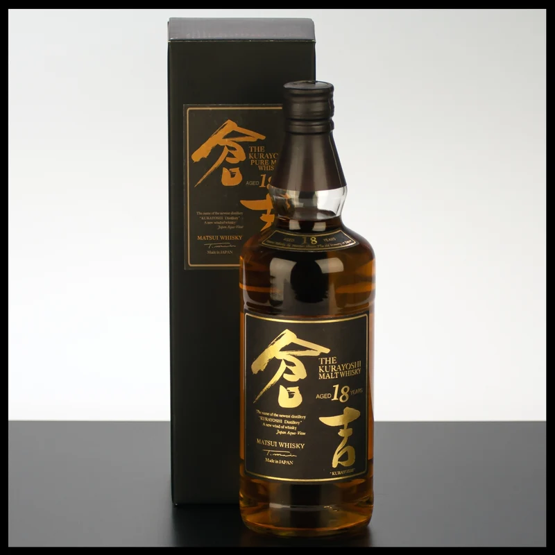 The Kurayoshi 18 YO Pure Malt Whisky 0,7L - 50% Vol.