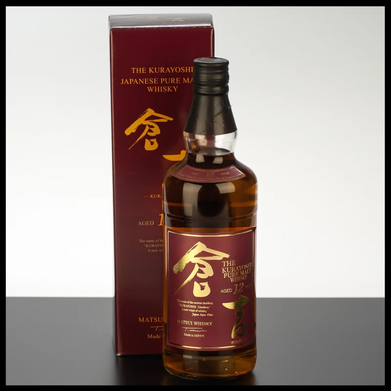 The Kurayoshi 12 YO Pure Malt Whisky 0,7L - 43% Vol.